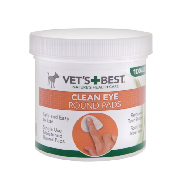 Vet's Best eye clean pads 100τεμ.