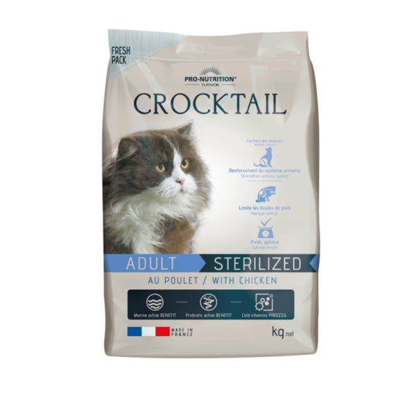Flatazor crocktail adult sterilized chicken 2kg