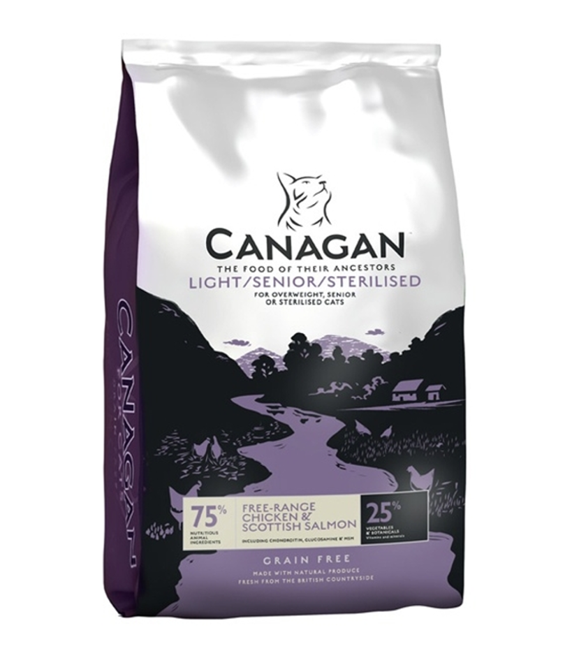 Canagan Light/Senior/Sterilised for Cats 375gr