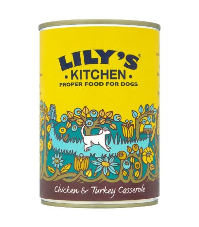 Lily's Kitchen Dog Chicken and Turkey Casserole 400gr
