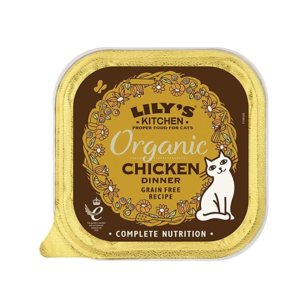 Lily's kitchen cat organic κοτόπουλο 85gr