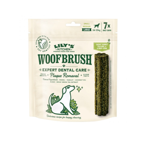 Lily's kitchen treat dog woofbrush multi medium