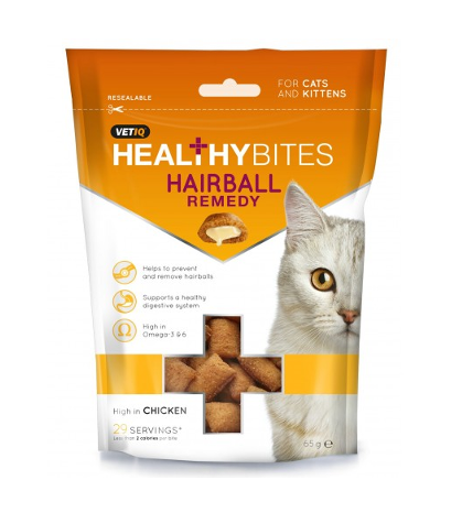 M&C healthy bites hairball remedy cats&kittens 65gr