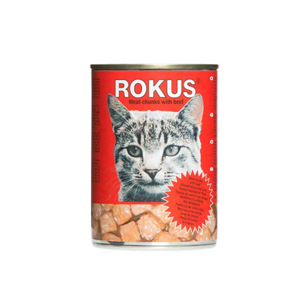 Rokus cat με βοδινο (6x810gr)